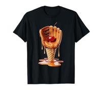 Cono Gelato Guanti da Baseball Giocatore Lanciatore Maglietta