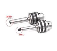 Cono Morse di precisione MT1 MT2 MT3 B10 B12 B16 Mandrino for cartuccia 0,6-6mm 3-16mm 1-13mm 1-10MM Utensile for fresatura conica for impieghi gravosi (Color : MTA2 B18(3-16MM))