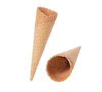 CONO PER GELATO IN CIALDA ARROTOLATA FORMATO MEDIO PZ 325 CONI WAFER ICE CREAM CONI PER GELATERIE