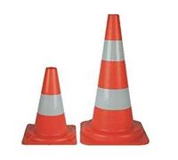 Cono segnaletico stradale (Altezza 53 cm.)