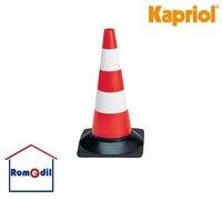 CONO SPARTITRAFFICO SEGNALETICO IN POLIETILENE ALTEZZA 50 CM DIAMETRO 30 KAPRIOL