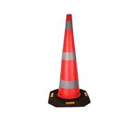 Cono stradale Confezione da 5 coni riflettenti for esercitazioni di guida, zone di cantiere, sicurezza stradale Strada