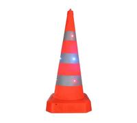 Cono stradale Coni stradali estensibili da 5 pezzi for esercitazioni di guida in cantiere con perle luminose Strada