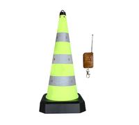 Cono stradale Coni stradali estensibili da 70 cm, 5 pezzi, con perle luminose telecomandate for avvisi stradali, eventi di costruzione Strada