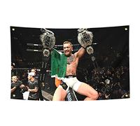 Conor McGregor - Bandiera da boxe divertente, resistente, con occhielli in ottone, 9 x 1,5 m, per dormitorio universitario, decorazione per esterni, camera da letto, feste, viaggi, riprese, eventi