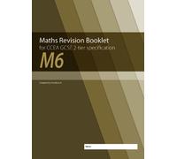 Conor McGurk Maths Revision Booklet M6 for CCEA GCSE 2-tier Specific (Tascabile)