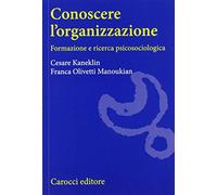 Conoscere l'organizzazione. Formazione e ricerca psicosociologica