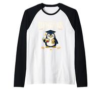 Conosci i Tuoi Pinguini Specie di Pinguini Biologia Scienza Animale Maglia con Maniche Raglan