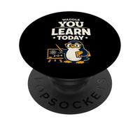 Conosci i tuoi pinguini Specie di pinguini Biologia Scienza Animale PopSockets PopGrip Adesivo