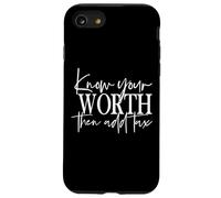 Conosci il tuo valore e aggiungi le tasse Custodia per iPhone SE (2020) / 7/8