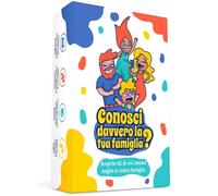 Conosci davvero la tua famiglia? Un gioco divertente Pieno di indovinelli, quiz e sfide per scoprire chi conosce meglio la propria famiglia! Gioco di società da Tavolo