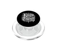 Conosci Tatuaggio Gotico Tipografia Grafica PopSockets PopGrip per MagSafe