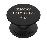 Conosci te stesso Filosofia greca Know Thyself PopSockets PopGrip Adesivo
