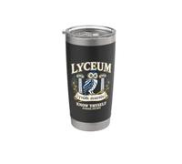 Conosci te stesso Lyceum Filosofia greca Gufo Bicchiere termico in acciaio inox doppia parete