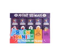 Conosciamo il mio primo 100 Parole bilingue spagnolo & Flashcard inglesi | Collezione completa di 5 set, per bambini, principianti e adulti, carte Montessori, vocabolario spagnolo essenziale