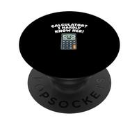 Conosco a malapena il suo umorismo matematico Joke Algebra PopSockets PopGrip Adesivo