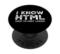 Conosco HTML Come incontrare donne PopSockets PopGrip Adesivo