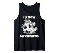 Conosco i Miei polli. I Know My Chickens. IMG Canotta