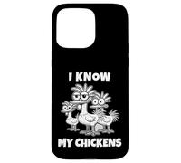 Conosco i miei polli. I know my chickens. IMG Custodia per iPhone 15 Pro Max