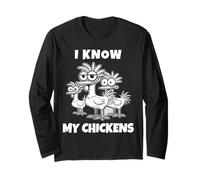 Conosco i Miei polli. I Know My Chickens. IMG Maglia a Manica
