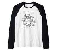 Conosco i Miei polli. I Know My Chickens. IMG Maglia con Maniche Raglan