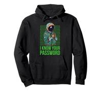 Conosco la Tua Password Felpa con Cappuccio