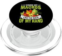 Conosco le mie macro come il dorso della mia mano PopSockets PopGrip per MagSafe