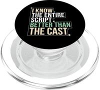 Conosco L'Intero Script Teatro Mamma PopSockets PopGrip per MagSafe