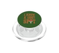 Conosco un buon posto Cacciatore di funghi Foraggiamento Natura Umorismo PopSockets PopGrip per MagSafe