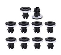 Conpert Clip di Fissaggio per Auto per Ford Focus Mondeo Explorer Edge, 10 Pezzi Clip per Telaio, Piastre di Protezione per telaio/W716345S450B