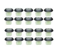 Conpert Clip di Fissaggio per Auto per Peugeot, per Citroën, 20 Pezzi di Clip in plastica per Pannelli Porta, modanature per davanzali, copri-moquette/7703081232/9686622480