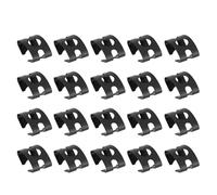 Conpert Clip di Fissaggio per Auto per VW, per Audi, 20 Pezzi di Clip di Fissaggio del Tubo Flessibile del freno/4D0611715B/171611715