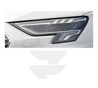 Conpert Pellicola Protettiva per Fari Auto per Audi A3 8V S3 RS3 8Y 2021-2022 S Line Sportback dal 2014 in Poi, Pellicola Protettiva Nera Trasparente per fari Auto