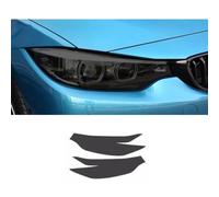 Conpert Pellicola Protettiva per Fari Auto per BMW Serie 4 F32 F33 F36 2014-2019, Pellicola Protettiva per fari Auto, Adesivo in TPU Nero Trasparente