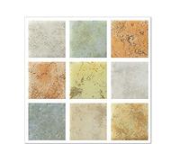 CONPHERON Adesivo per Piastrelle da Cucina, Adesiva Muro, Film di Cristallo Addensato, 20 fogli, 10 x 10 cm, Motivo a Mosaico 3