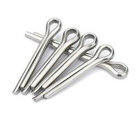 CONPHERON Copiglie in Acciaio Inox Coppiglie Spaccate Copiglie di Sicurezza M6×100mm, 4 pcs
