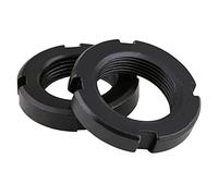 CONPHERON Dado Tondo Fissaggio Quattro Fessure Scanalato Rotondo Dado, M22x1.5mm, 2 pcs