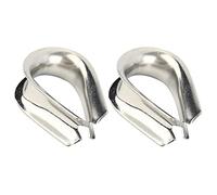 CONPHERON M2-M20 1-20Pezzi Acciaio Inossidabile Ditali per Fune Metallica per Cavi Sartiame Ditale Verricello Per Serracavi