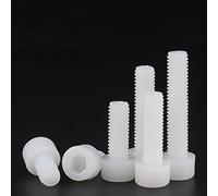 CONPHERON Viti a Esagono Incassato in Nylon (Bulloni) Viti a Brugola in Plastica, M5x35 mm,20 Pezzi