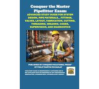 Conquer the Master Pipefitter Exam: Advanced Study Guide for System Design, Pipe Materials, , Fittings, Valves, Layout, Fabrication, Cutting, Threading, Welding, Codes, Supervision, and Diagnostics