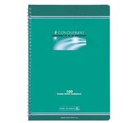 conquérant 100105079 Conquerant Quaderno a spirale, 170 X 220 mm, 50 fogli a quadretti