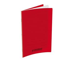CONQUeRANT SEPT - CONQUERANT CLASSIQUE Cahier 240 x 320 mm, seyes, rouge