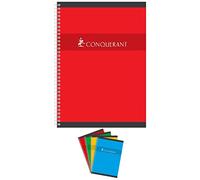 CONQUeRANT SEPT - CONQUERANT SEPT Cahier spirale, A4, quadrille, 180 pages