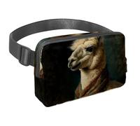 Conquista le tue avventure con stile con il nostro marsupio da viaggio, la borsa a tracolla definitiva per uomini e donne, motivo coniglio vintage, Multicolore#03, 1.5x9.0x5.9in/4x23x15cm
