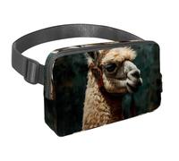 Conquista le tue avventure con stile con il nostro marsupio da viaggio, la borsa a tracolla definitiva per uomini e donne, motivo coniglio vintage, Multicolore#04, 1.5x9.0x5.9in/4x23x15cm