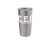 Conquista ogni ostacolo x CEO Bicchiere termico in acciaio inox doppia parete
