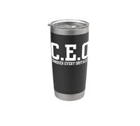 Conquista ogni ostacolo x CEO Bicchiere termico in acciaio inox doppia parete