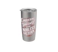 Conquistare te stesso Nobile Vittoria, Positività Bicchiere termico in acciaio inox doppia parete