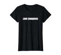 Conquistatori dell'amore Maglietta, Donna, Nero, L