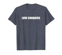 Conquistatori dell'amore Maglietta, Uomo, Pervinca, L